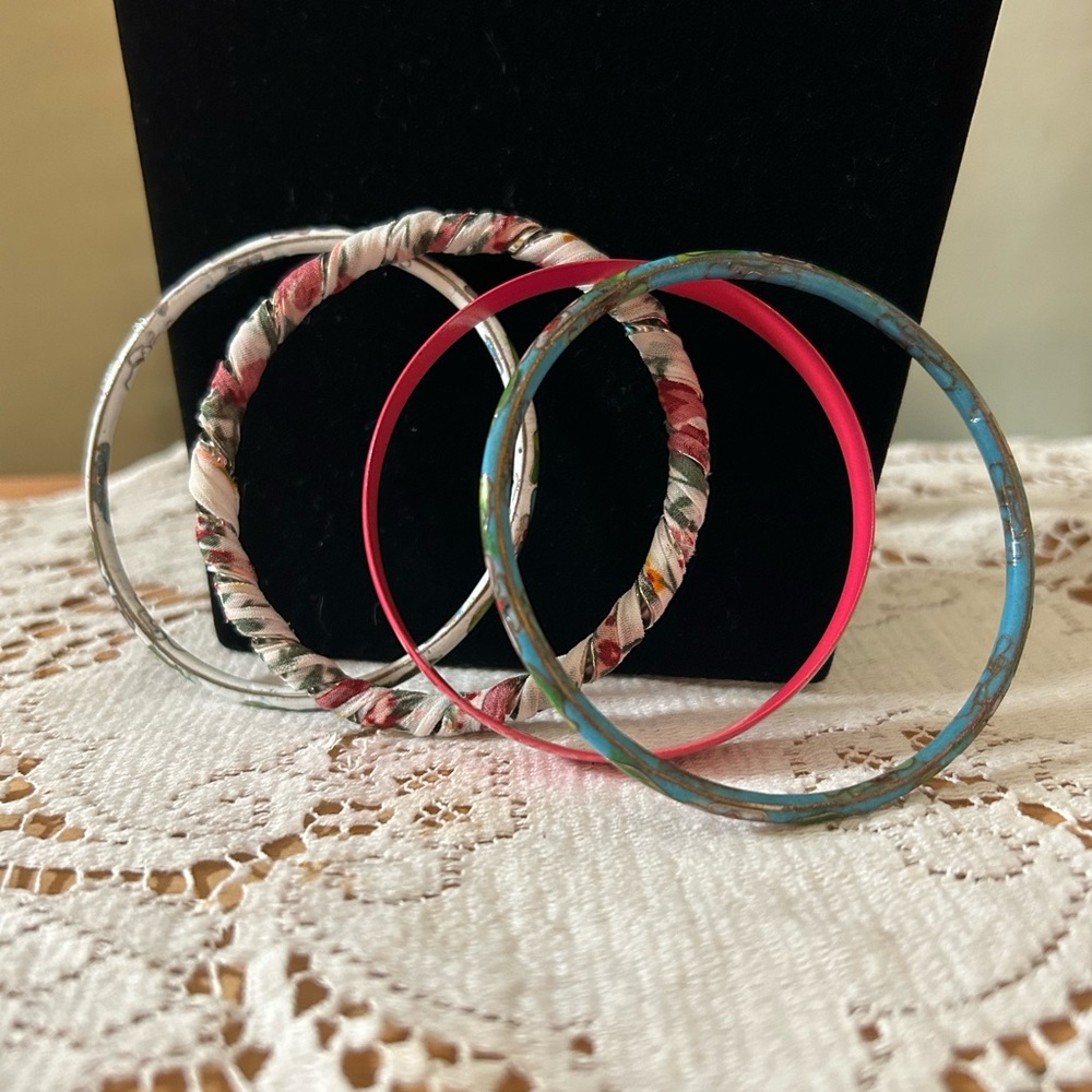 Vintage bangle bracelets